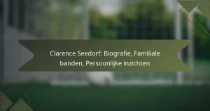 Clarence Seedorf: Biografie, Familiale banden, Persoonlijke inzichten
