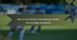 Marco Van Basten: Opvoeding, Familie, Persoonlijke anekdotes